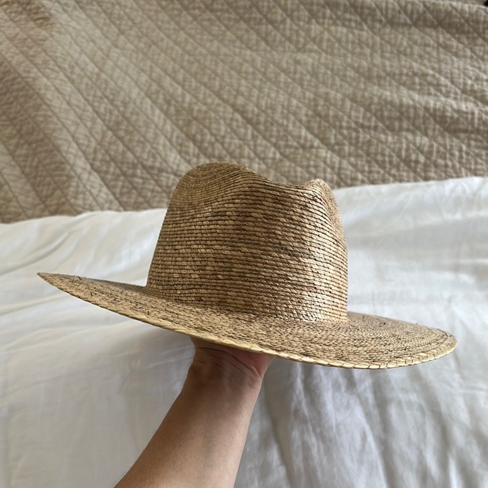 Lack Of Color Natural Straw Hat